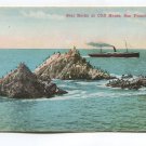 Seal Rocks at Cliff House San Francisco California Postcard