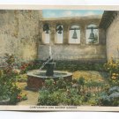 Campanario and Sacred Garden Mission San Juan Capistrano Postcard