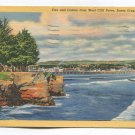 Pier and Casino from West Cliff Drive Santa Cruz California Postcard Pier and Casino from West Cliff Drive Santa Cruz California Postcard