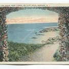 Glimpse of the Ocean from Tunnel on Cliff Walk Newport Rhode Island Postcard Glimpse of the Ocean from Tunnel on Cliff Walk Newport Rhode Island Postcard