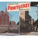 Greetings from Pawtucket Rhode Island Postcard