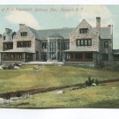 Residence of F W Vanderbilt Bellevue Avenue Newport Rhode Island Postcard