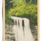 Silver Run Falls in the Highlands Section Western North Carolina Postcard