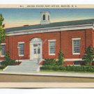 United States Post Office Marion North Carolina Postcard