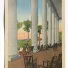 On the Front Veranda Robert E Lee Hall Blue Ridge Assembly Blue Ridge North Carolina Postcard