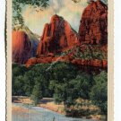 Three Patriarchs Zion National Park Utah Postcard