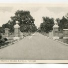Entrance to Maryville College Maryville Tennessee Postcard