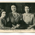 Her Majesty The Queen and Princess Elizabeth and Margaret Rose Postcard Her Majesty The Queen and Princess Elizabeth and Margaret Rose Postcard