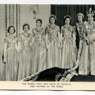 Queen with Her Maids of Honour and Mistress of the Robes Postcard Queen with Her Maids of Honour and Mistress of the Robes Postcard
