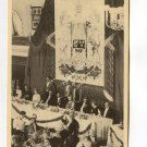Banquet in Honour of King George VI and Queen Elizabeth Windsor Hotel Montreal 1939 Postcard