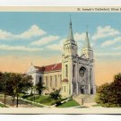 St Josephs Cathedral Sioux Falls South Dakota Postcard