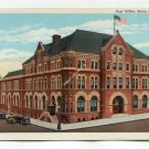 Post Office Sioux Falls South Dakota Postcard