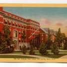 Olds Hall Michigan State College East Lansing Michigan Postcard