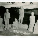 Sculptures Models of Shepherd of the Hills Statues near Branson Missouri Postcard