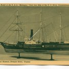 Model of USS Michigan The Mariners Museum Newport News Virginia Postcard