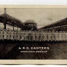 A R C Canteen Portland Oregon Postcard