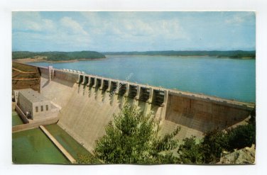 Wolf Creek Dam Lake Cumberland Kentucky Postcard