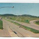 Scene on Kentuckys new Turnpike a few miles south of Louisville Kentucky Postcard