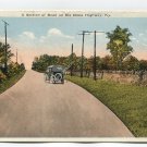 A Section of Road on the Dixie Highway Kentucky Postcard