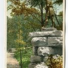 Daniel Boone Monument Cherokee Park Louisville Kentucky Postcard