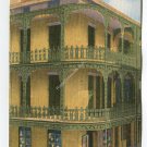 Famous Lace Grillwork New Orleans Louisiana Postcard
