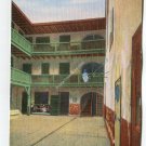 Courtyard and Prison Rooms in the Cabildo New Orleans Louisiana Postcard