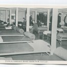 Typical Barrack Room - Reception Center Postcard