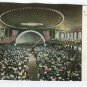 Interior of Auditorium Long Beach California Postcard