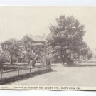 Corner of Johnson and Beaver Streets Santa Rosa California Postcard