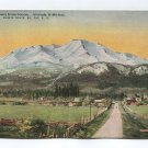 Mt Shasta from Sisson California Postcard