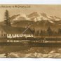 State Fish Hatchery and Mt Shasta California Postcard