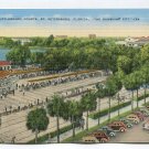 Shuffleboard Courts St Petersburg Florida Postcard