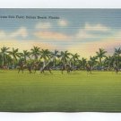 The Gulf Stream Polo Field Delray Beach Florida Postcard