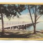 Gandy Bridge six miles long St Petersburg Florida Postcard