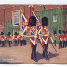 Changing the Guard at St James's Palace London Postcard