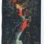 Seven Falls South Cheyenne Canon Illuminated at Night Colrado Springs Colorado Postcard