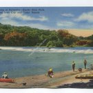 Fishing at Pallisades Kepler State Park between Iowa City and Cedar Rapids Postcard Fishing at Pallisades Kepler State Park between Iowa City and Cedar Rapids Postcard