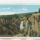 Great Falls and Point Lookout Yellowstone Park Postcard
