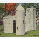 Castle at Childrens Zoo on Mill Nountain Roanoke Virginia Postcard