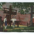 Public Gaol Williamsburg Virginia Postcard