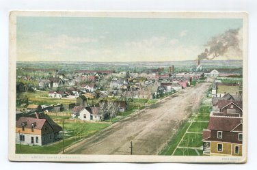 Birds-eye View of La Junta Colorado Postcard