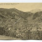 General View of Manitou and Pikes Peak from Manitou Sky Line Drive Manitou Colorado Postcard