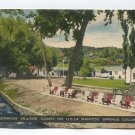 Greenwich Village Court on US 24 Manitou Springs Colorado Postcard
