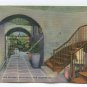 Old Stairway Patio Royal New Orleans Louisiana Postcard