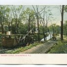 Along the Morris Canal Bloomfield New Jersey Postcard