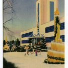 Christmas at The Calart Building Rhode Island Postcard