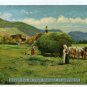 Hay collecting - Bountiful Be Your Harvest of Happiness Postcard