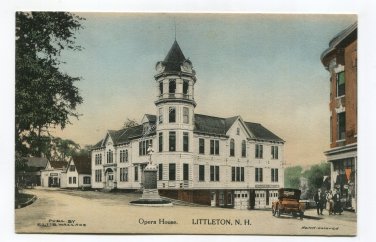 Opera House Littleton New Hampshire Postcard
