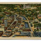 Aerial View of Battle Creek Michigan Postcard