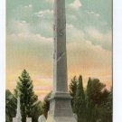 Monument of Gen Lew Wallace Crawfordsville Indiana Postcard